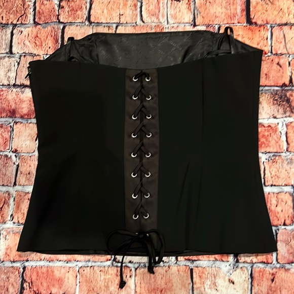 Vintage BCBGMAXAZRIA | Black élégant corset (90s) - Picture 3 of 9